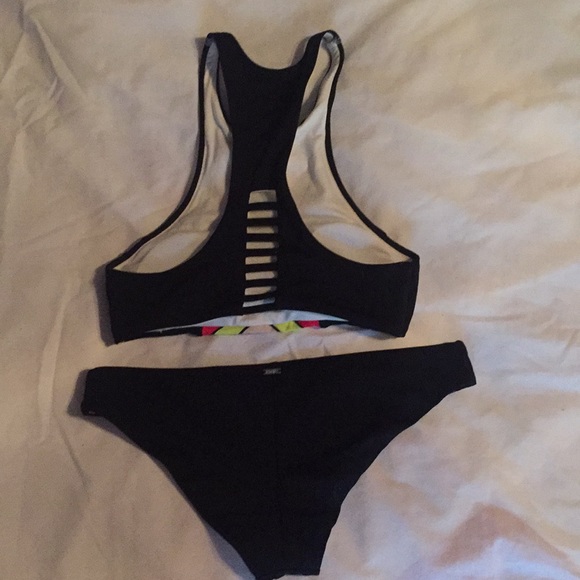 Pink Racer Back Swim Set - Picture 2 of 4